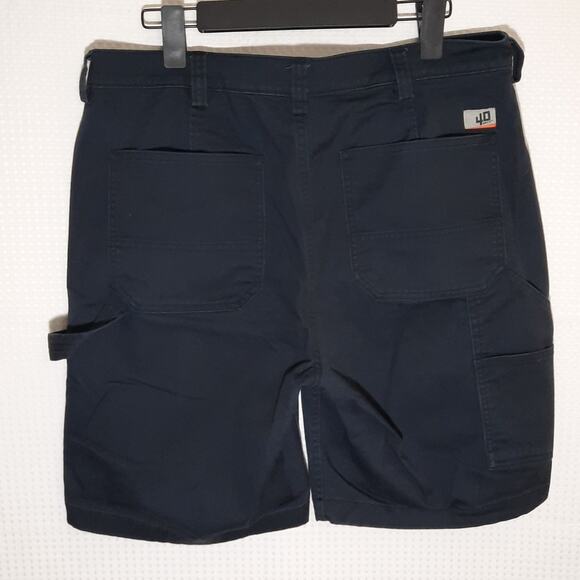 Duluth Trading Co 40 Grit 14 Shorts Women’s Navy Blue Cotton Blend Stretch - Picture 4 of 7